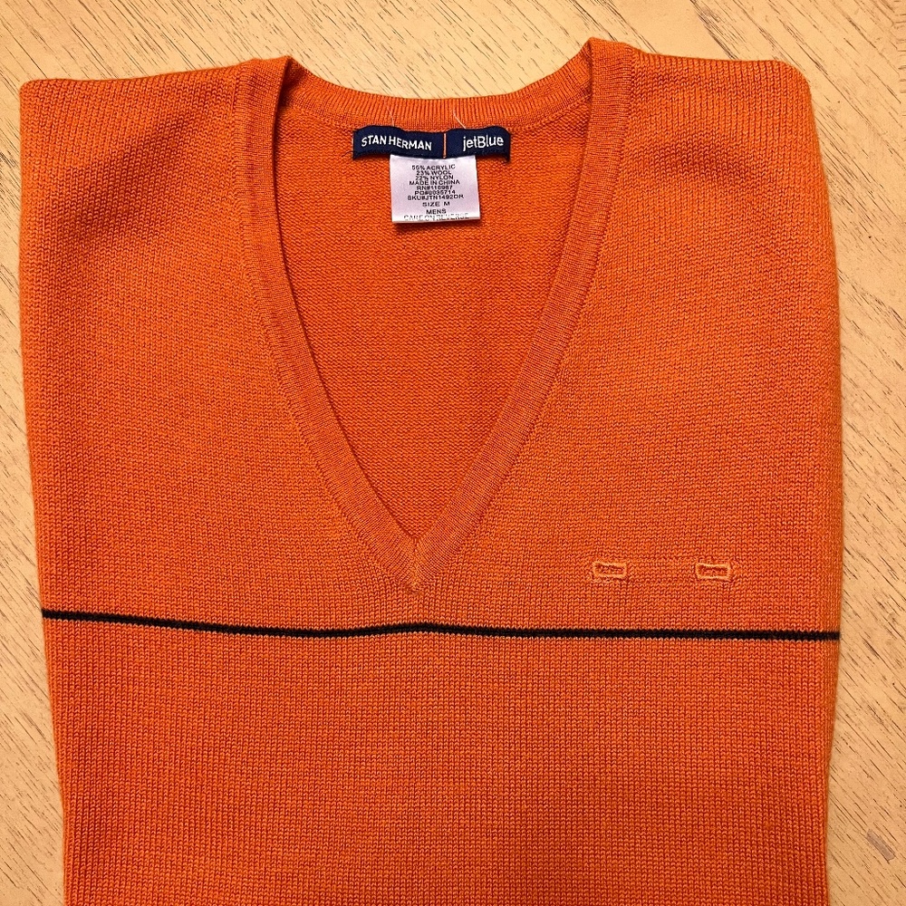JetBlue A/O Orange Vest